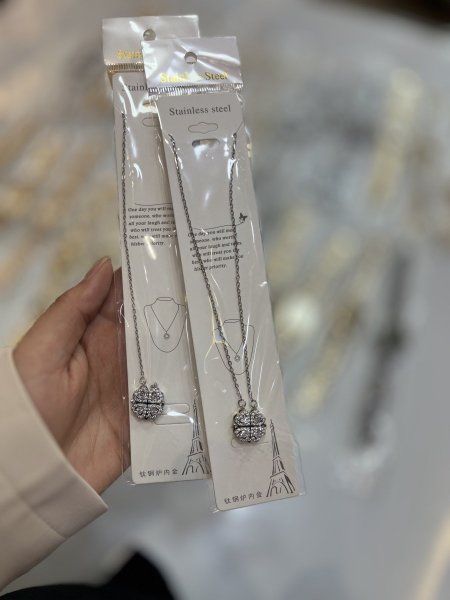 سنسال مغناطيس شكل ورده